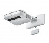 Epson EB-696Ui, 3LCD, Ultra short, WUXGA (1920 x 1200), 16:10, 3,800 lumen, 16,000 : 1, Ethernet, Wireless LAN, HDMI (3x), MHL, Finger-touch interface, 8.3 kg, Finger touch unit, Interactive pens, Wall mounting bracket, 36 months