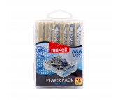 Алкални батерии MAXELL LR03 1,5V AAA 24 бр. блистер PVC case