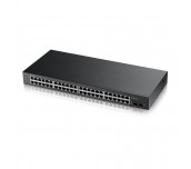 Суич ZYXEL GS1900-48, 48 портов управляем, Gigabit, за монтаж в шкаф