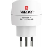 Адаптер SKROSS 1500272, EU към Siss+Italy+Brazil