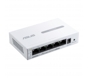 Суич ASUS ExpertWiFi EBP15 5-Port GbE, 4 PoE+ Ports 5 x 10/100/1000Mbps ports