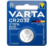 Бутонна батерия литиева VARTA CR2032 3V 1 бр. в блистер
