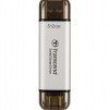 Transcend 512GB, External SSD, ESD310S, USB 10Gbps, Type C/A, Silver