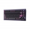 Безжична механичка клавиатура Keychron Q1 MAX Gateron Jupiter Red Switch - Purple