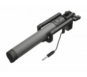 TRUST Foldable Selfie Stick - black