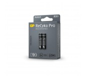 Акумулаторна Батерия GP R03 AAA 800mAh, NiMH, 85AAAHCB-EB2 RECYKO+ PRO, До 1500 цикъла, 2 бр. в опаковка