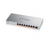 ZyXEL XMG-108 8 Ports 2,5G + 1 SFP+, 8 ports 100W total PoE++ Desktop MultiGig unmanaged Switch
