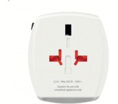 Адаптер SKROSS PRO MUV USB-A, USB-C, 1.302962, World, Бял
