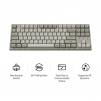 Геймърска Механична клавиатура Keychron C1 Pro 8K QMK - Super Red Switch