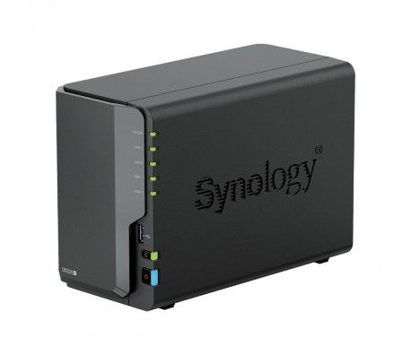 Мрежов сторидж Synology DS225+, за 2 диска, Intel Celeron J4125 , 2GB DDR4 SODIMM
