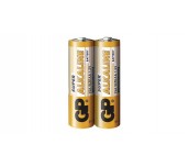 Алкална батерия GP SUPER LR6 AA, 2 бр. в опаковка / shrink, 1.5V, GP-BA-15A21-S2