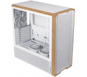 Кутия Lian-Li LANCOOL 217 Mid-Tower, Tempered Glass, Wood-White