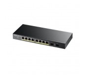 Суич ZYXEL GS1900-10HP, 8 портов управляем, Gigabit