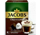КАФЕ JACOBS КАПСУЛИ CAPPUCCINО 7+7БР.