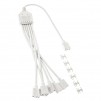 Кабел Kolink ARGB 1-6 Сплитер - 30 cm Бял
