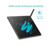 Графичен таблет HUION Inspiroy H430P, USB, Черен