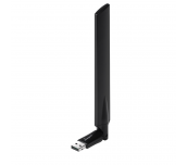 Безжичен адаптер EDIMAX EW-7811UAC, USB, Realtek, 2.4Ghz/5GHz, 802.11a/n/g/b, с външна антена