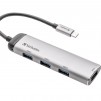 Verbatim USB-C Multiport Hub 4-Port USB 3.2 Gen 1 Type A