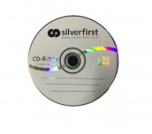 CD-R SILVER FIRST 700MB ОП.10 ШПИНДЕЛ