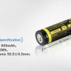Акумулаторна батерия LiIon  AA R6  3,7V 800mAh  XTAR