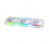 Вентилатори 3бр Lian Li UNI FAN SL Wireless ARGB PWM Reverse Blade - 120 mm Бели + Контролер