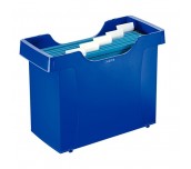 КОНТЕЙНЕР ЗА ВИСЯЩИ ПАПКИ LEITZ + 5 ПАПКИ СИН