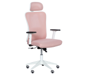 ЕРГОНОМИЧЕН СТОЛ CARMEN 7588 МЕШ РОЗОВ