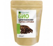 ЗЪРНА КАКАОВИ ЦЕЛИ СУРОВИ CRIOLLO 250Г BALEV BIO