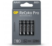 БАТЕРИЯ АКУМУЛАТОРНА GP R03 AAA 800MAH NIMH 4БР/ОП