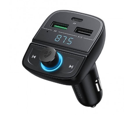 UGREEN CD229 ЗАРЯДНО КОЛА/FM ТРАНСМИТЕР/BLUETOOTH