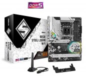 Дънна платка ASROCK B650E Steel Legend WiFi, Socket AM5, ATX, 4xDDR5