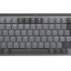 Logitech MX Mechanical Mini for Mac Minimalist Wireless Illuminated Keyboard - SPACE GREY - US INT'L - EMEA