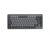 Logitech MX Mechanical Mini for Mac Minimalist Wireless Illuminated Keyboard - SPACE GREY - US INT'L - EMEA