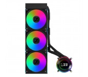 Охладител за процесор Lian Li HydroShift II LCD-C 360CL ARGB - Черен