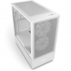 Кутия NZXT H5 Flow RGB Matte White, Mid-Tower