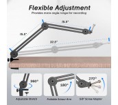 Стойка за микрофон FIFINE BM63 Super Steady Boom Arm