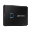 Samsung Portable SSD T7 Touch 1TB, USB 3.2, Fingerprint, Read 1050 MB/s Write 1000 MB/s, Black