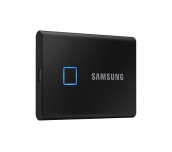 Samsung Portable SSD T7 Touch 1TB, USB 3.2, Fingerprint, Read 1050 MB/s Write 1000 MB/s, Black