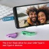 SanDisk Флаш памет 256Gb Ultra Drive Go USB-C Type-C, BLUE