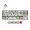 Геймърска Механична клавиатура Keychron C1 Pro 8K QMK - Super Red Switch