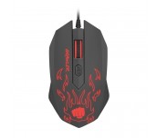 Fury Gaming mouse, Brawler optical 1600dpi Illuminated Black