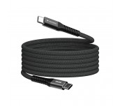 Verbatim Sync & Charge USB-C to USB-C 60W Magnetic 120 cm - Black