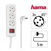 РАЗКЛОНИТЕЛ HAMA 3 ГНЕЗДА 5М. С КЛЮЧ