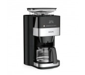Krups KM832810 Grind & Brew, metalic grinder, 3 grinding settings, digital display, timer, 1.25L