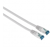 Мрежов пач кабел HAMA F/UTP, CAT 6, RJ-45 - RJ-45, 1Gbit/s, 1.5 m, Сив, Булк