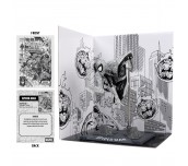 Фигурка FMarvel Spider-Man (Line Art) 1:10th Scale Collectible with Scene (Spider-Man #6) Gold Label
