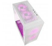 Кутия Kolink Observatory MX Mesh ARGB TG Mid-Tower, Бял