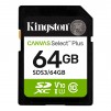 Карта памет Kingston Canvas Select Plus SD 64GB