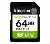 Карта памет Kingston Canvas Select Plus SD 64GB