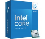Процесор Intel Raptor Lake i5-14600KF, 14 Cores, 3.5 GHz, 24MB, 125W, LGA1700, BOX